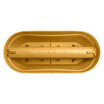 vibia campana flower bridge 60cm honey yellow